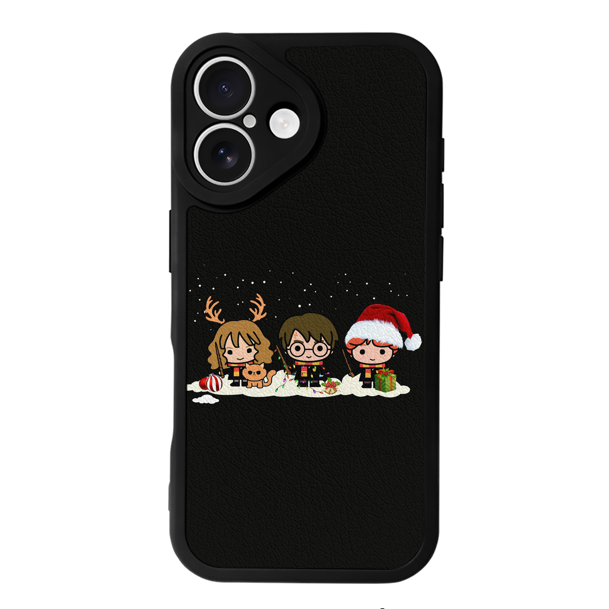 （画像用） Harry Potter ハリー・ポッターシリーズ 【iPhone 16シリーズ対応】シリコンスマホケース（レザー調） 材質：シリコン
